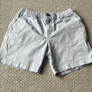 Chubbies Light Gray Flat Front Men's Shorts